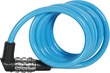 Coil Cable Lock 1150/120 Kids 3 per colour